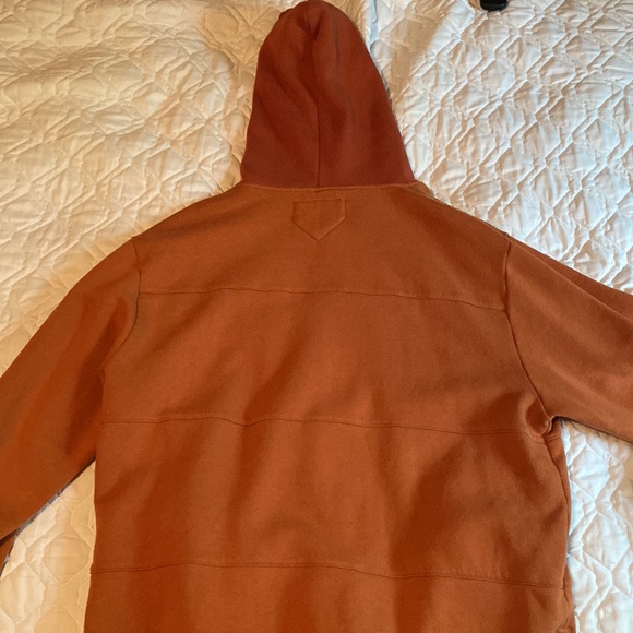 Orange Routine baseball hoodie - Picture 2 of 3